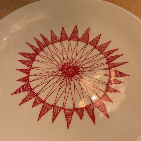 Crate&Barrel Small Holiday Plate - Picture 4 of 4